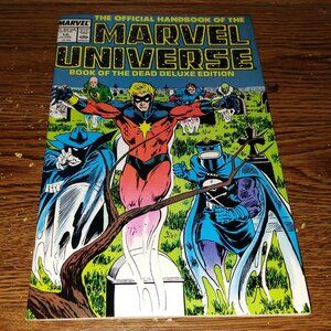 Official Handbook of Marvel Universe Book of the Dead Deluxe Edition Air-Walker